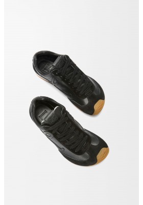 LOEWE Ballet Runner 2.0 In Soft Calfskin Black