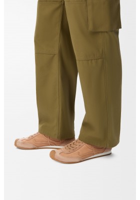 LOEWE Ballet Runner 2.0 In Soft Calfskin Cinnamon