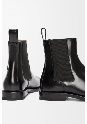LOEWE Campo Chelsea Boot In Brushed Calfskin Black