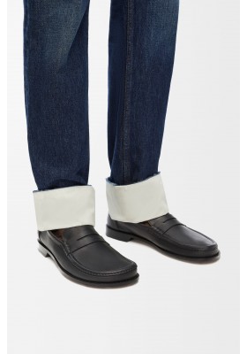 LOEWE Campo Loafer In Calfskin Black