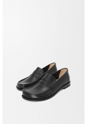 LOEWE Campo Loafer In Calfskin Black