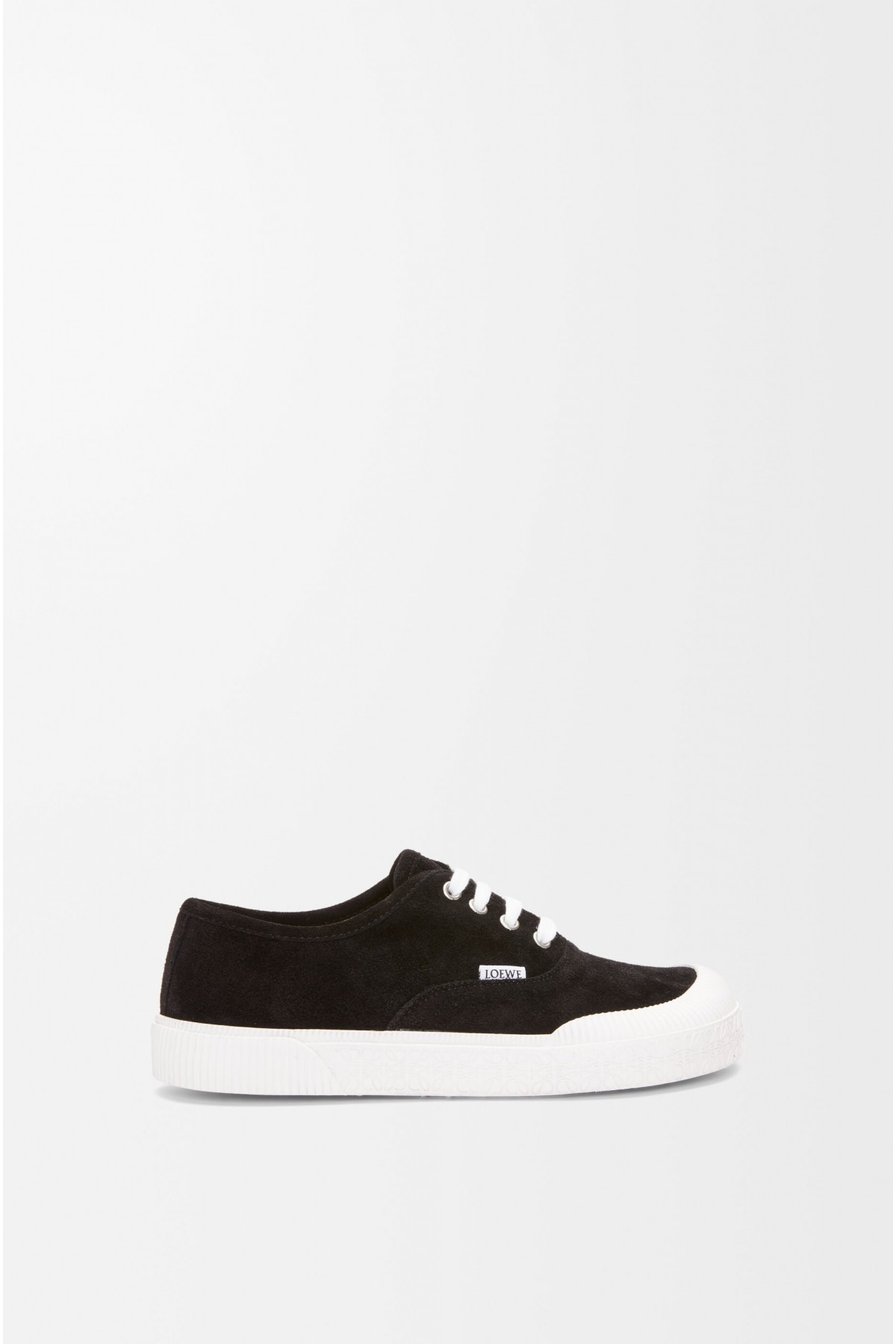 LOEWE Terra Vulca Lace-up Sneaker In Suede Black