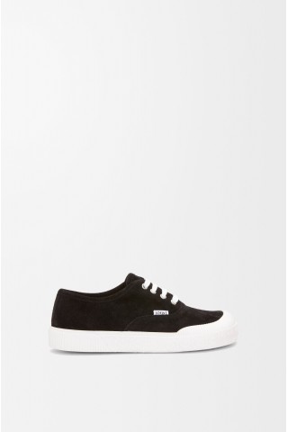 LOEWE Terra Vulca Lace-up Sneaker In Suede Black