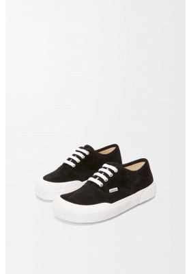 LOEWE Terra Vulca Lace-up Sneaker In Suede Black