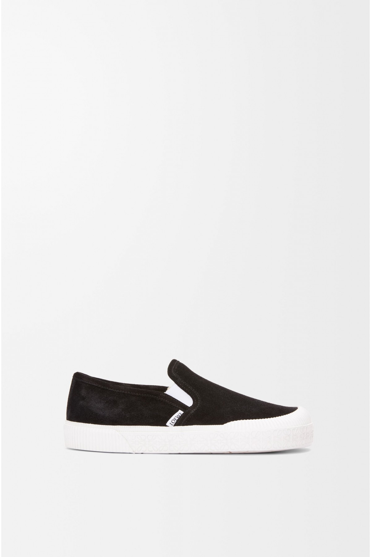 LOEWE Terra Vulca Slip-on Sneaker In Suede Black