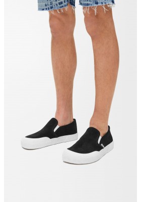 LOEWE Terra Vulca Slip-on Sneaker In Suede Black