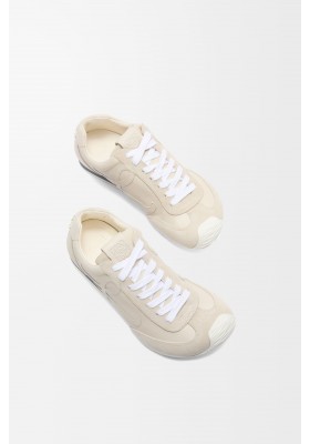 LOEWE Ballet Runner 2.0 In Soft Calfskin White