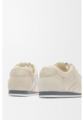 LOEWE Ballet Runner 2.0 In Soft Calfskin White