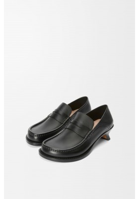 LOEWE Campo Loafer In Soft Calfskin Black