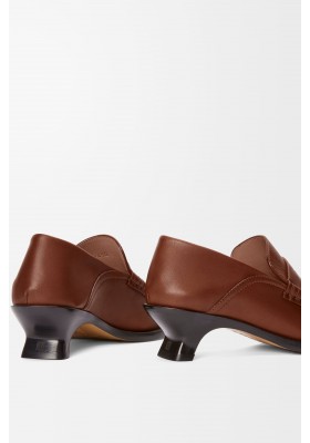 LOEWE Campo Loafer In Soft Calfskin Rust