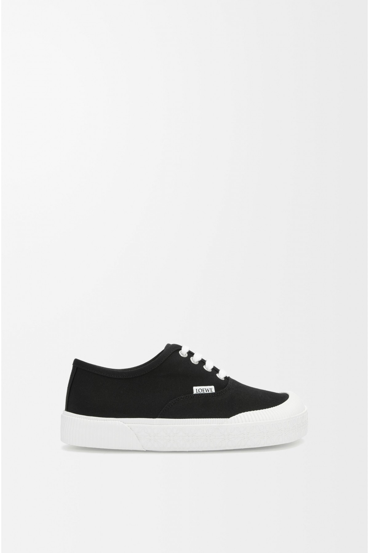 LOEWE Terra Vulca Lace-up Sneaker In Canvas Black