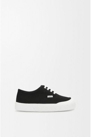 LOEWE Terra Vulca Lace-up Sneaker In Canvas Black