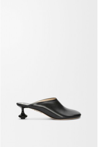 LOEWE Toy Mule In Goatskin Black