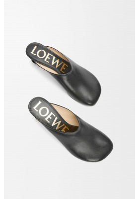 LOEWE Toy Mule In Goatskin Black