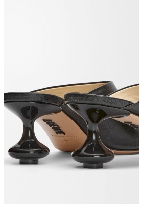 LOEWE Toy Mule In Goatskin Black