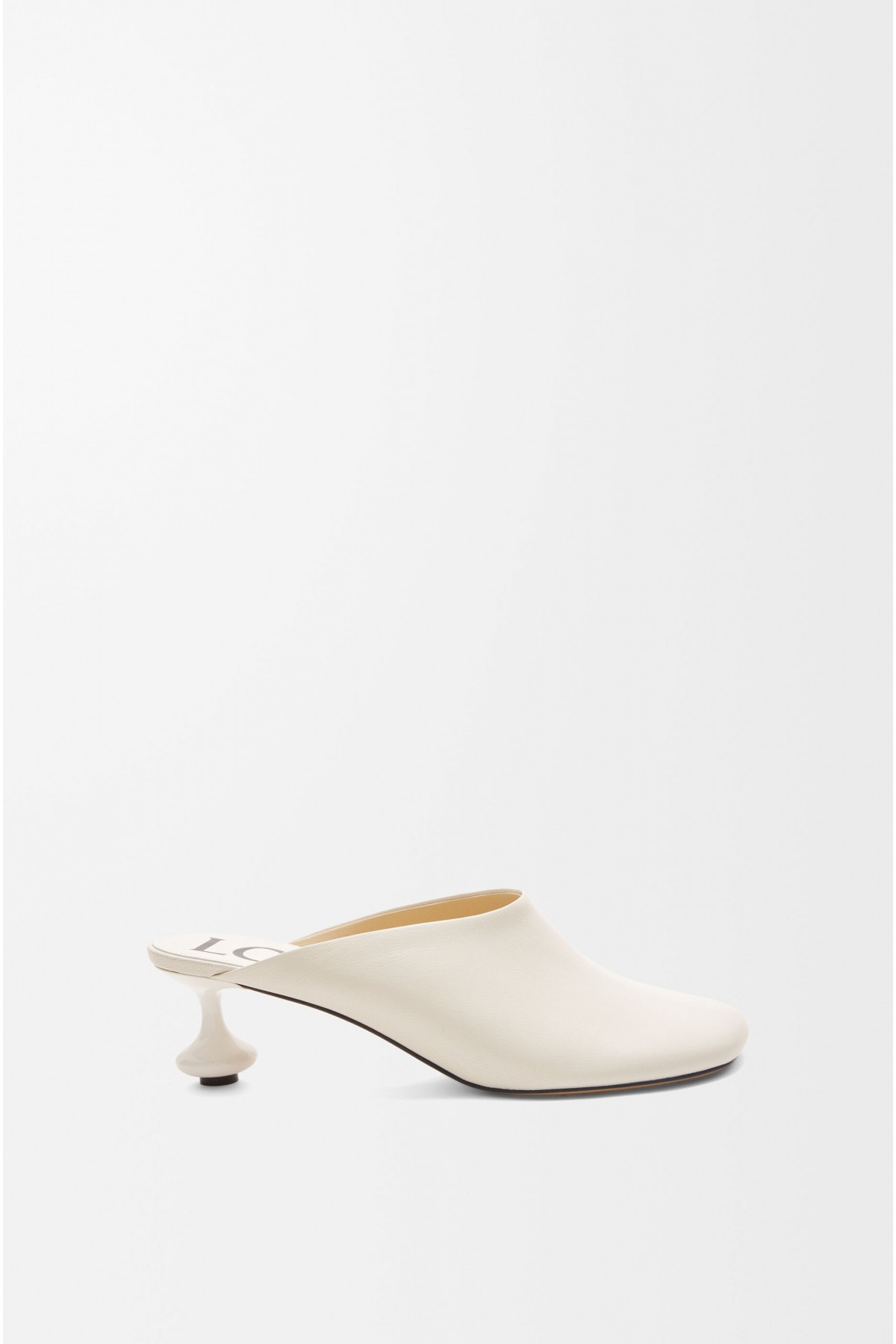LOEWE Toy Mule In Goatskin White