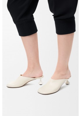 LOEWE Toy Mule In Goatskin White