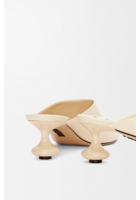 LOEWE Toy Mule In Goatskin Oat Milk