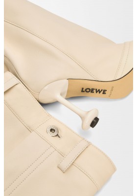 LOEWE Toy Over The Knee Boot In Nappa Lambskin Oat Milk