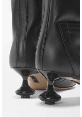 LOEWE Toy Panta Ankle Bootie In Lambskin Black