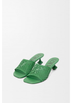 LOEWE Toy Slide In Calfskin Green