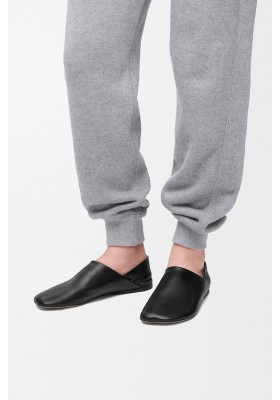 LOEWE Toy Slipper In Goatskin Black