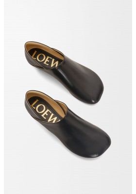 LOEWE Toy Slipper In Goatskin Black