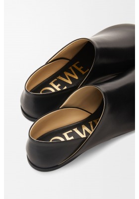 LOEWE Toy Slipper In Goatskin Black